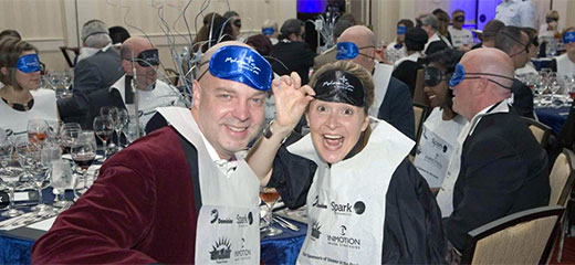 dinner in the dark participants