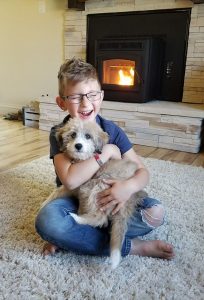 5-year-old Maverick Johnston a kindergartener from Paso Robles, Calif., lives with Leber congenital amaurosis (LCA) RPE65.