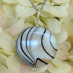 Majestic zebra pendant