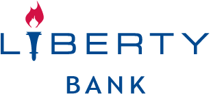 Liberty Bank logo.